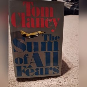 Tom Clancy/The Sum of All Fears/ Hardcover Novel